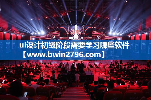 ui设计初级阶段需要学习哪些软件